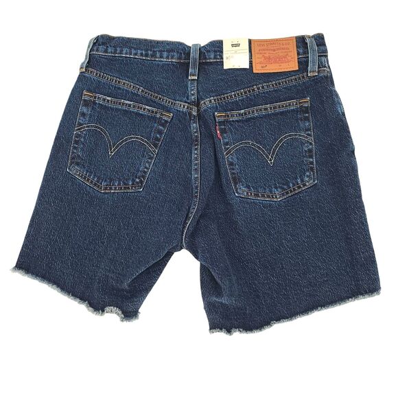 Levi's 501 NWT Mid Thigh Shorts Salsa Center Size 29 - Picture 6 of 9